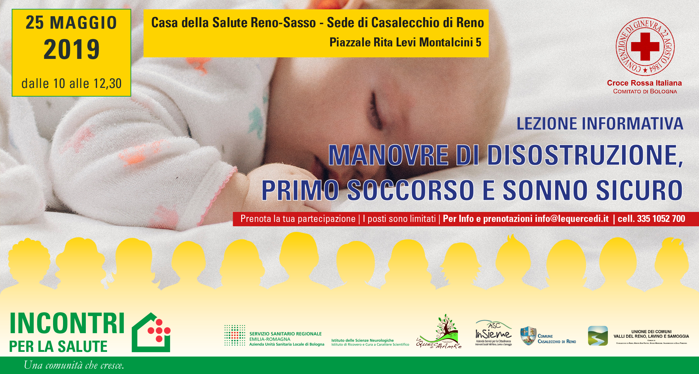 Manovre di disostruzione, primo soccorso e sonno sicuro