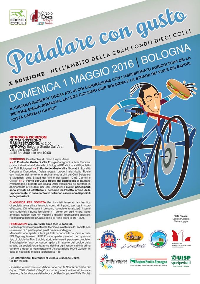 Il volantino dell'iniziativa