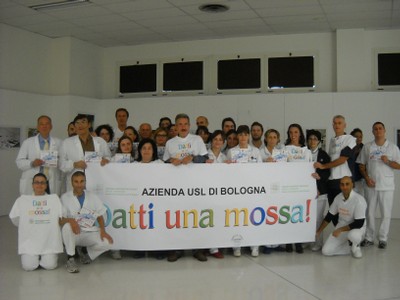 La squadra di "Passeggiamo per Santo Stefano"