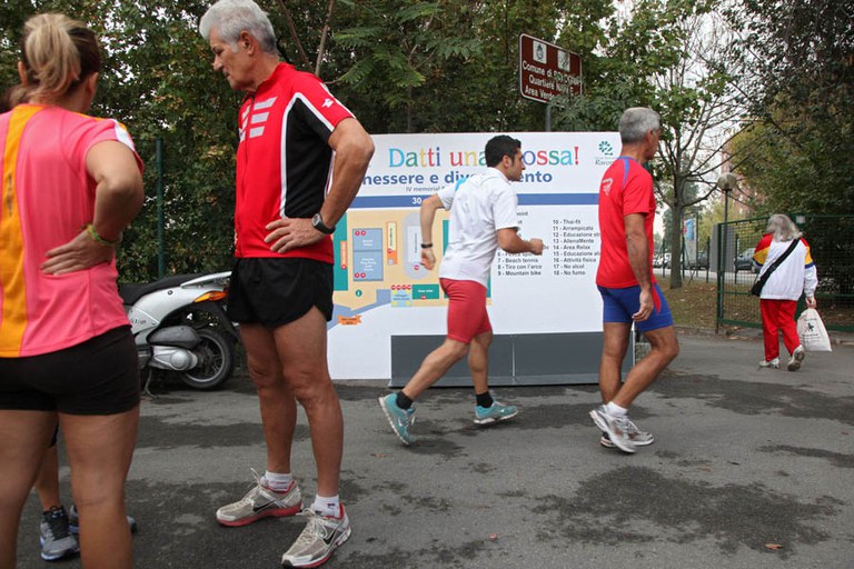 Riscaldamento prima della partenza