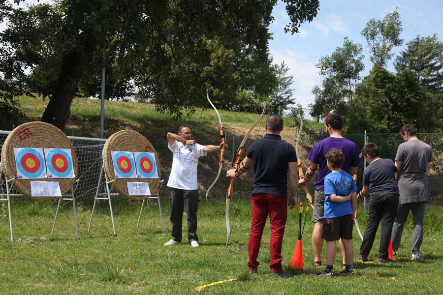 Le lezioni gratuite di tiro con l'arco