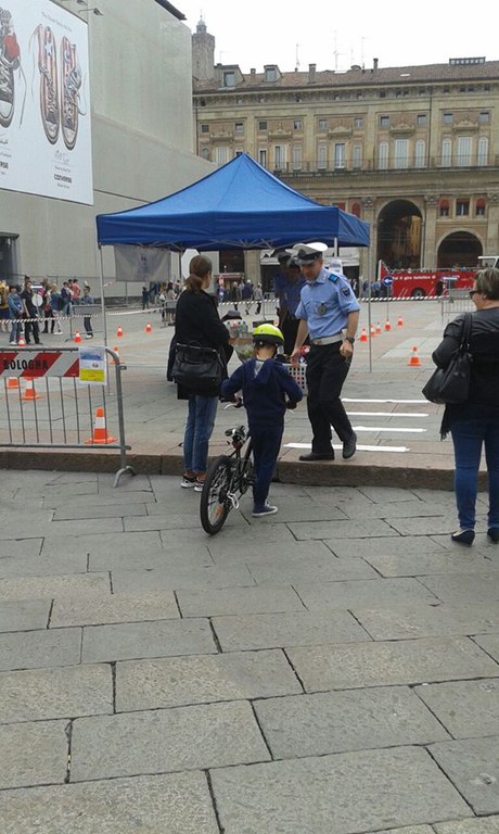 Percorso a ostacoli per i bimbi