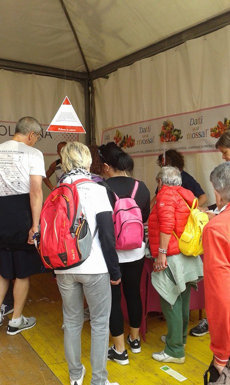 Tanta gente allo stand