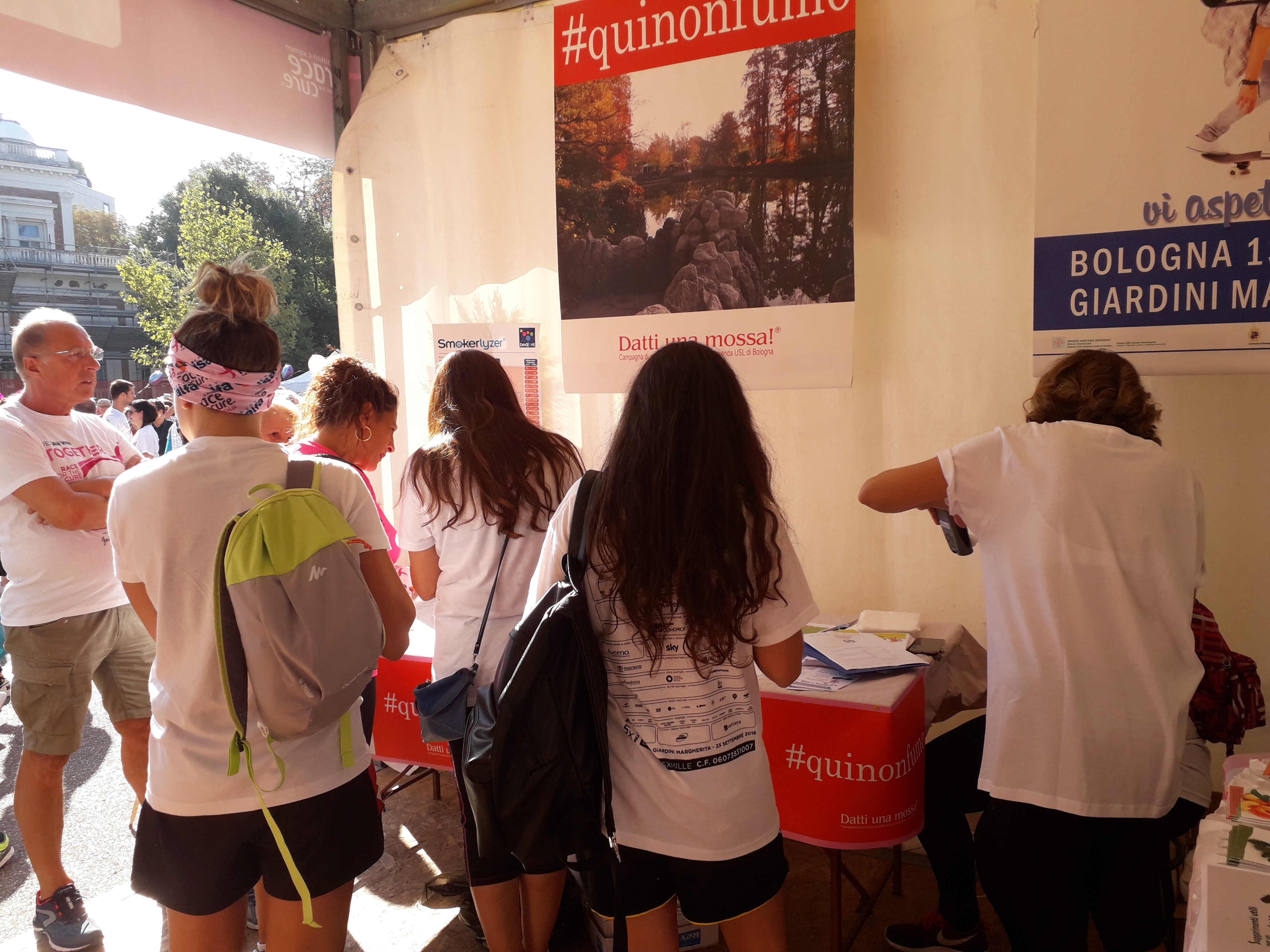 In attesa per fare il test