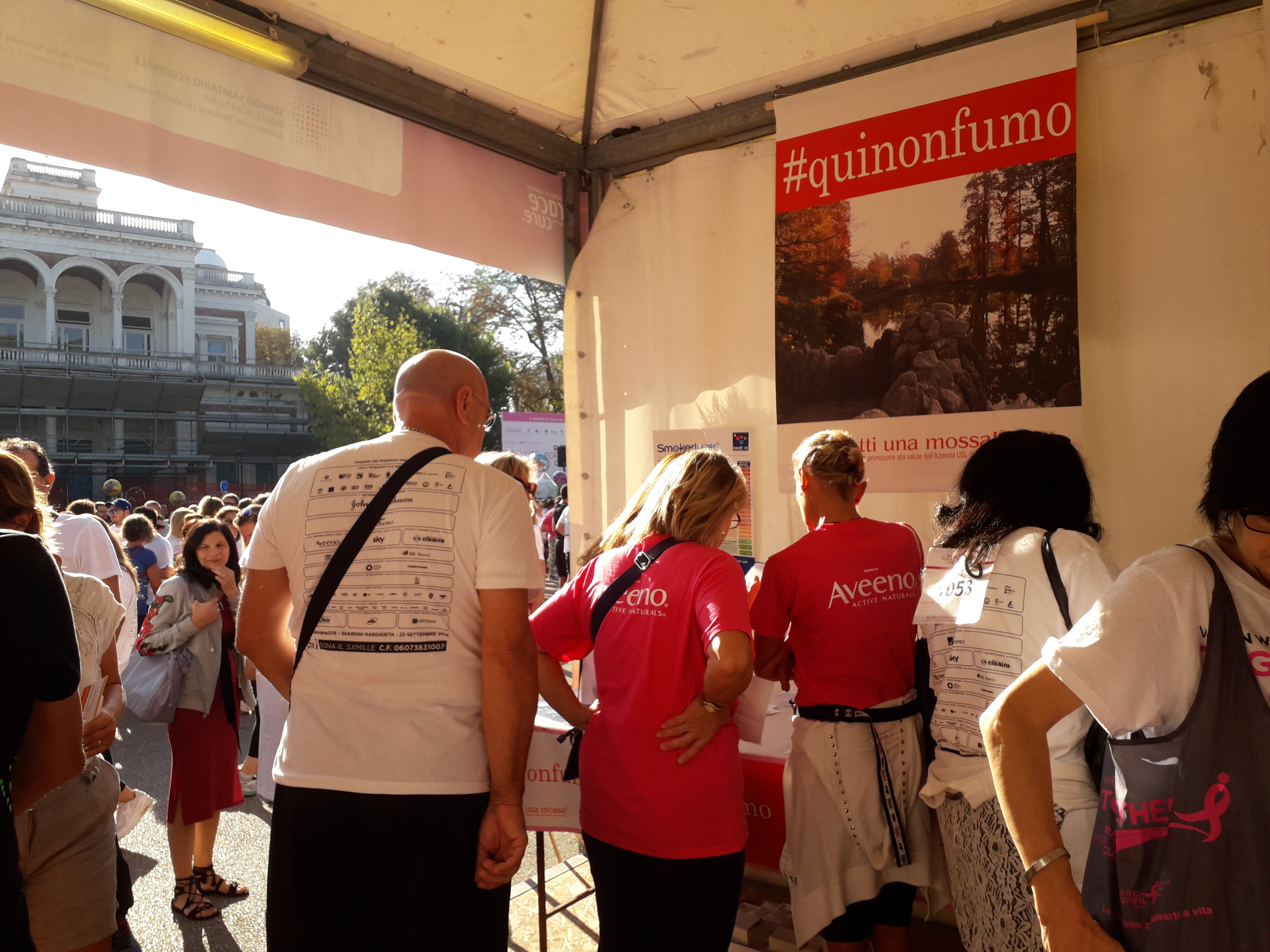 In attesa per fare il test