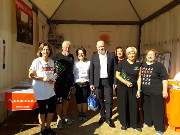 Bonaccini allo stand AUSL