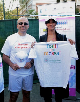 Maria Grazia Cucinotta a Race for the Cure 2007