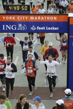 Alla maratona di New York