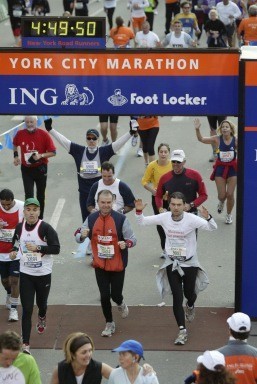 Alla maratona di New York