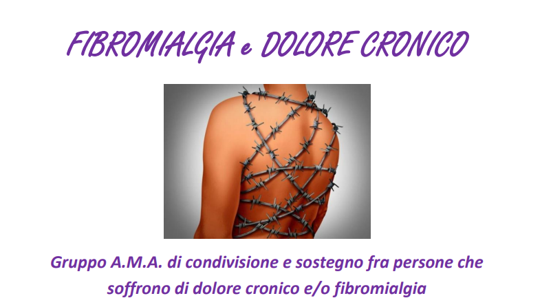 Nasce un nuovo gruppo di Auto Mutuo Aiuto: Fibromialgia e Dolore cronico