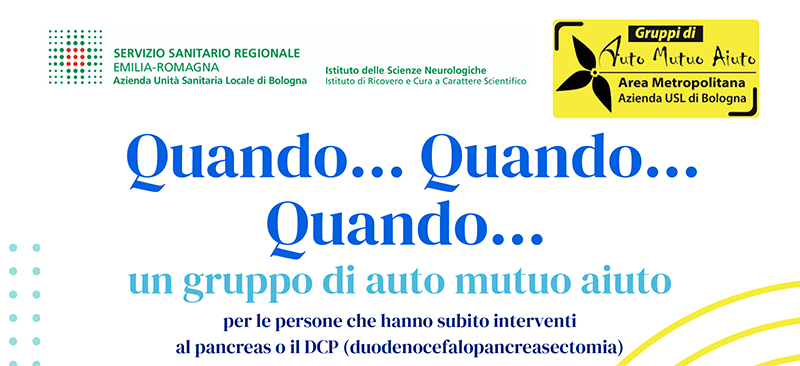 “Quando… Quando… Quando…”, un gruppo di auto mutuo aiuto per chi ha subito interventi al pancreas