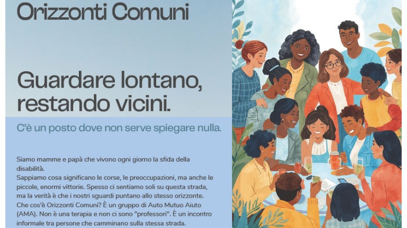 Orizzonti Comuni: uno spazio di ascolto e condivisione per le famiglie