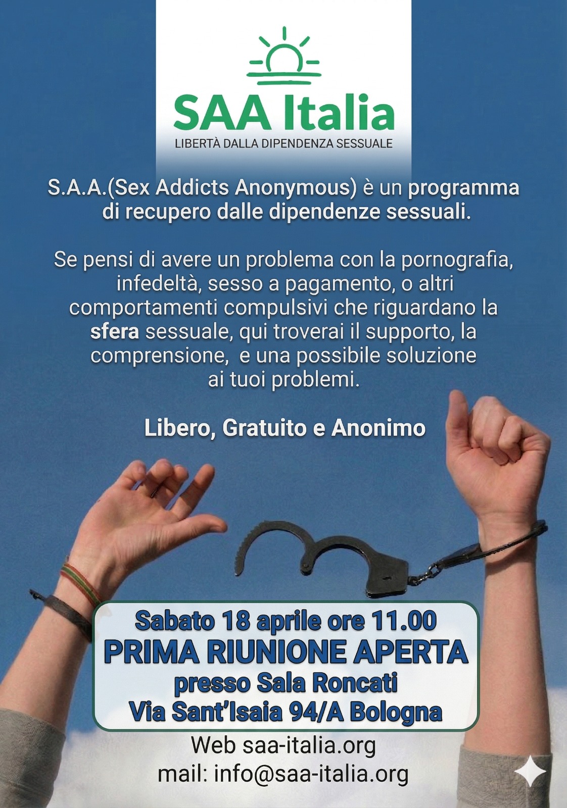 Prima riunione aperta di SAA Italia
