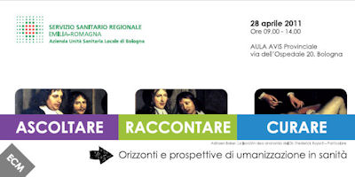 “Ascoltare, raccontare, curare. Orizzonti e prospettive di umanizzazione in sanità” 