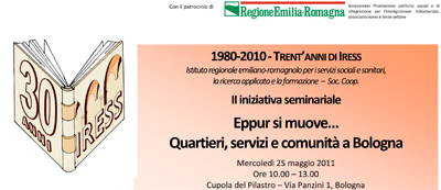 Eppur si muove… Quartieri, servizi e comunità a Bologna