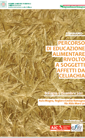 Percorso di educazione alimentare rivolto a persone affette da celiachia