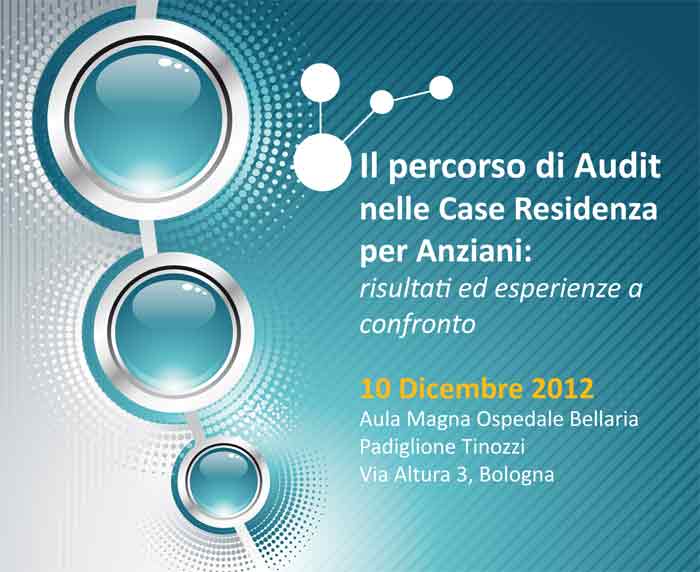 Il percorso di Audit nelle Case Residenza per Anziani