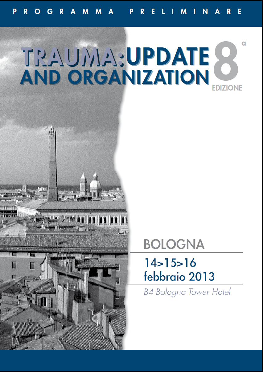 Trauma: Update and Organization 8^ Edizione 