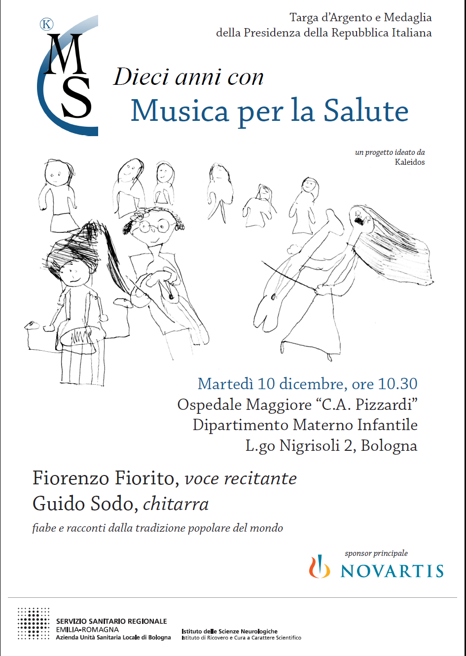 Musica per la Salute all'Ospedale Maggiore