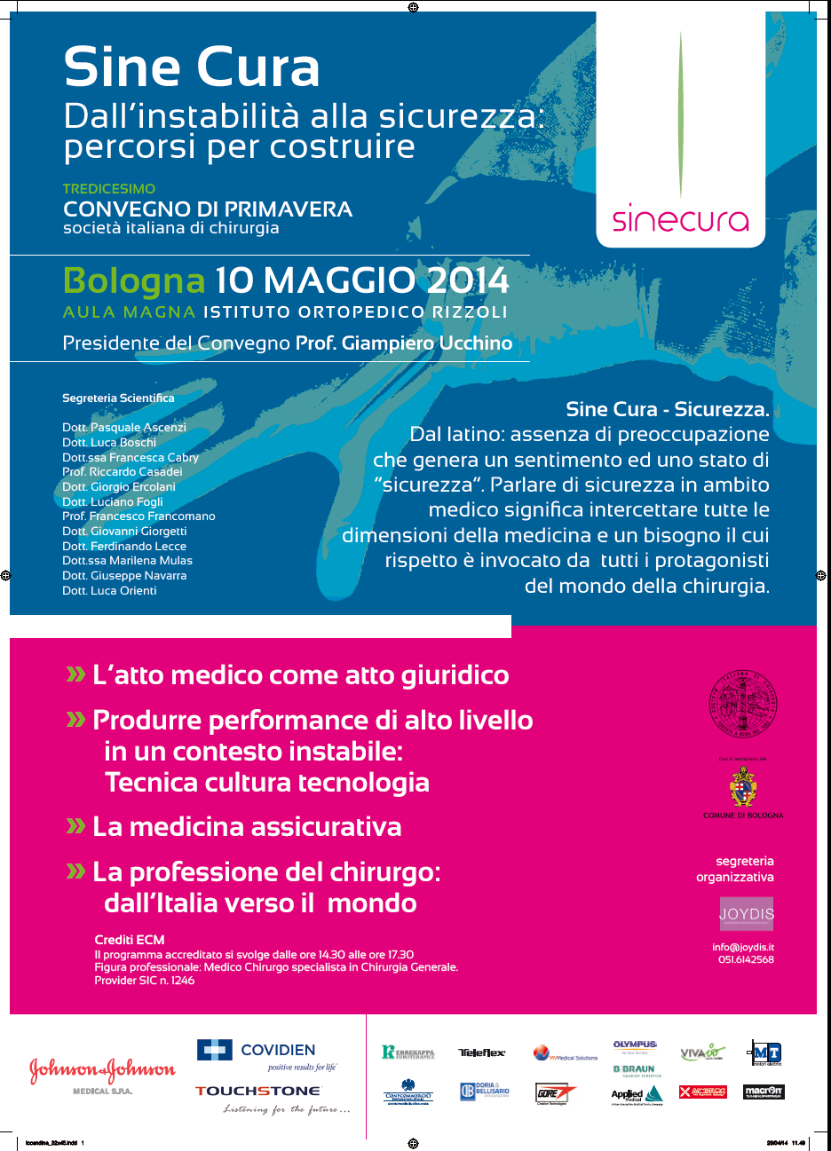 Sine Cura. Dall'instabilità alla sicurezza:percorsi per costruire  