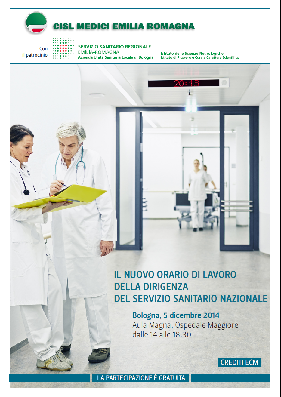 Il nuovo orario di lavoro della dirigenza del Servizio Sanitario Nazionale 