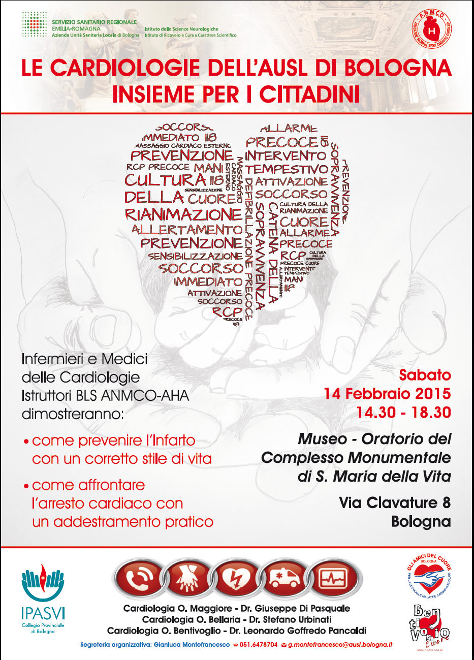 Le Cardiologie dell'AUSL di Bologna insieme per i Cittadini 