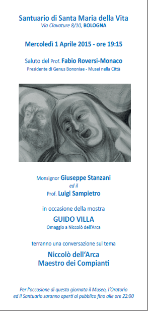 “Guido Villa. Omaggio a Niccolò dell’Arca”