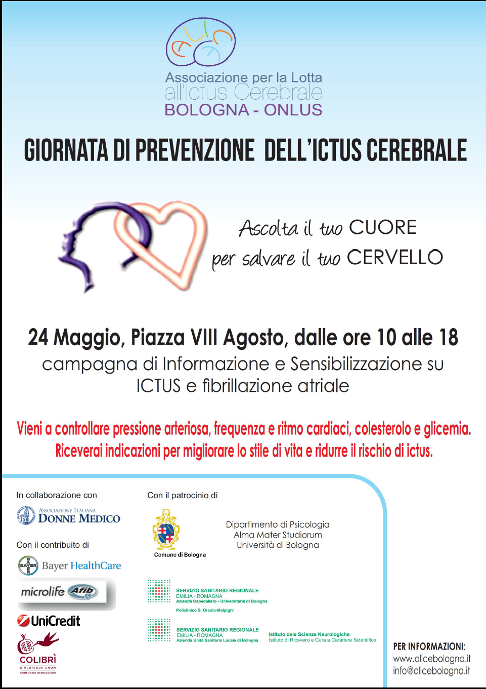 Giornata di prevenzione dell'ictus cerebrale 