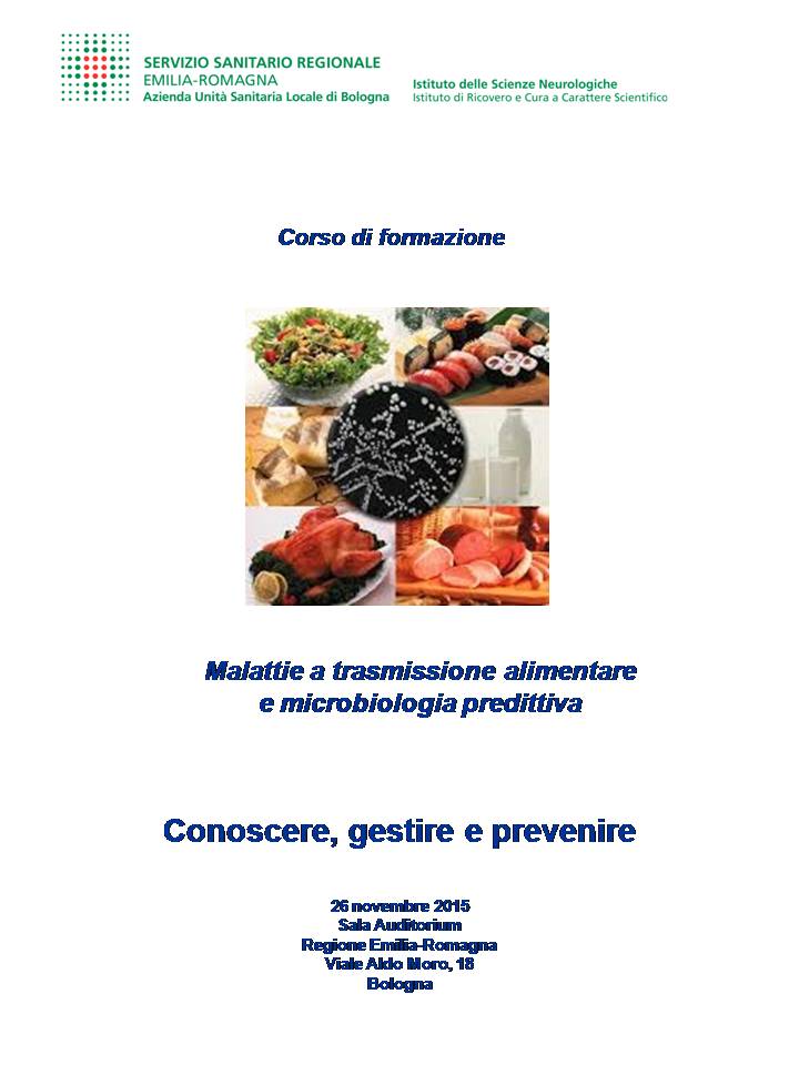 Malattie a trasmissione alimentare e microbiologia predittiva