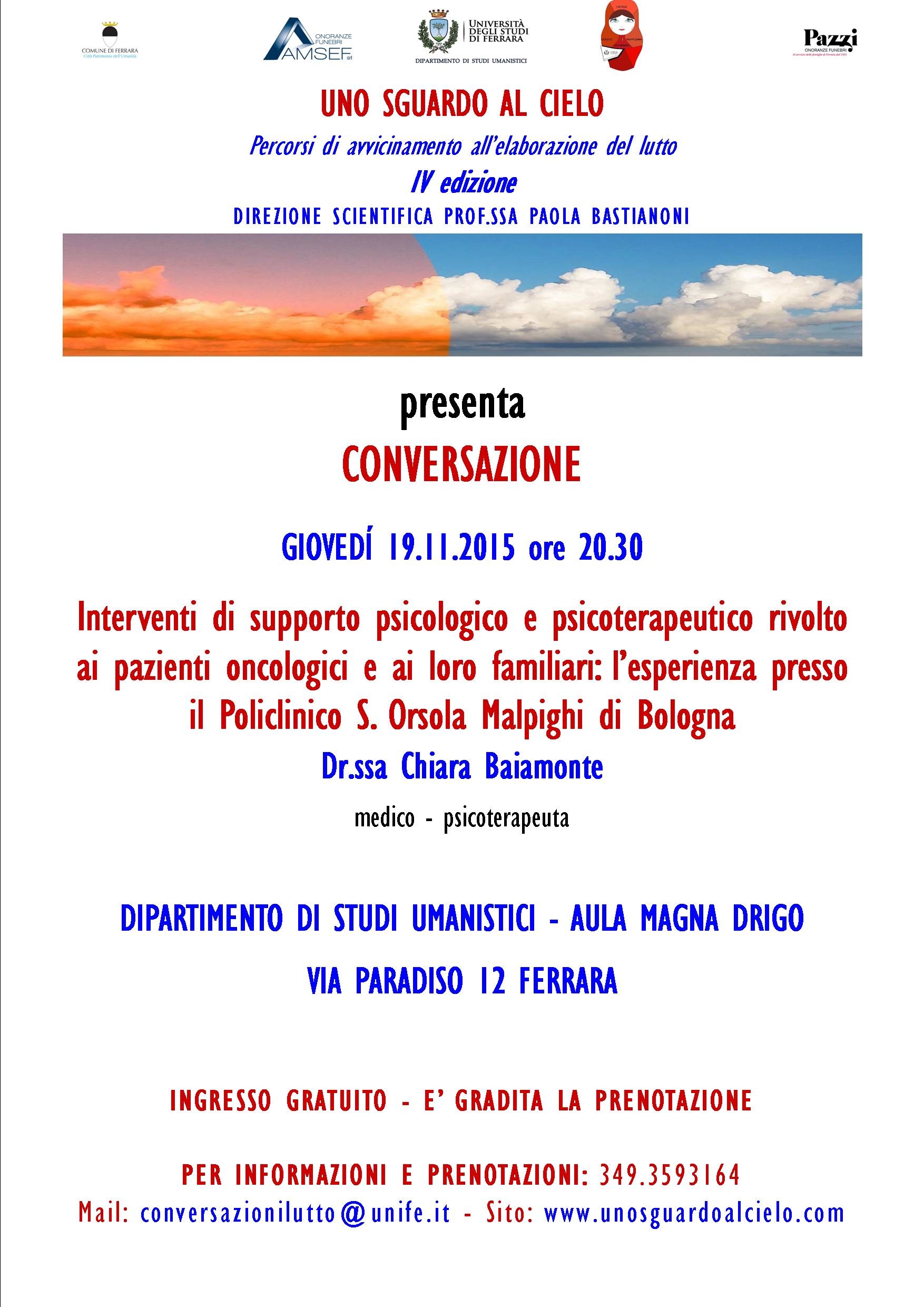 Uno sguardo al cielo 