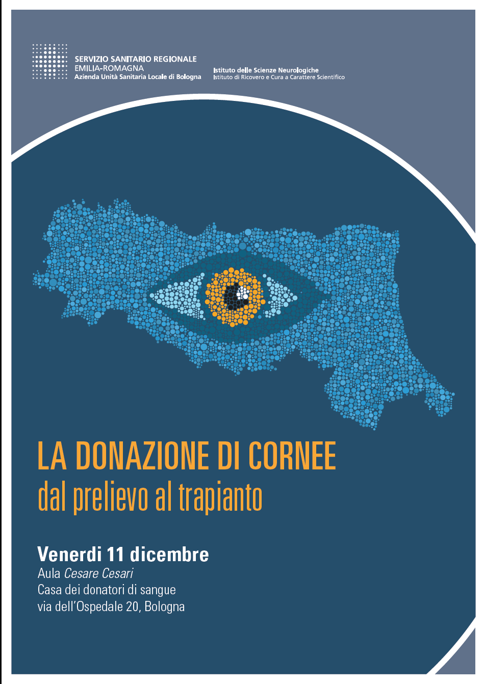 LA DONAZIONE DI CORNEE dal prelievo al trapianto