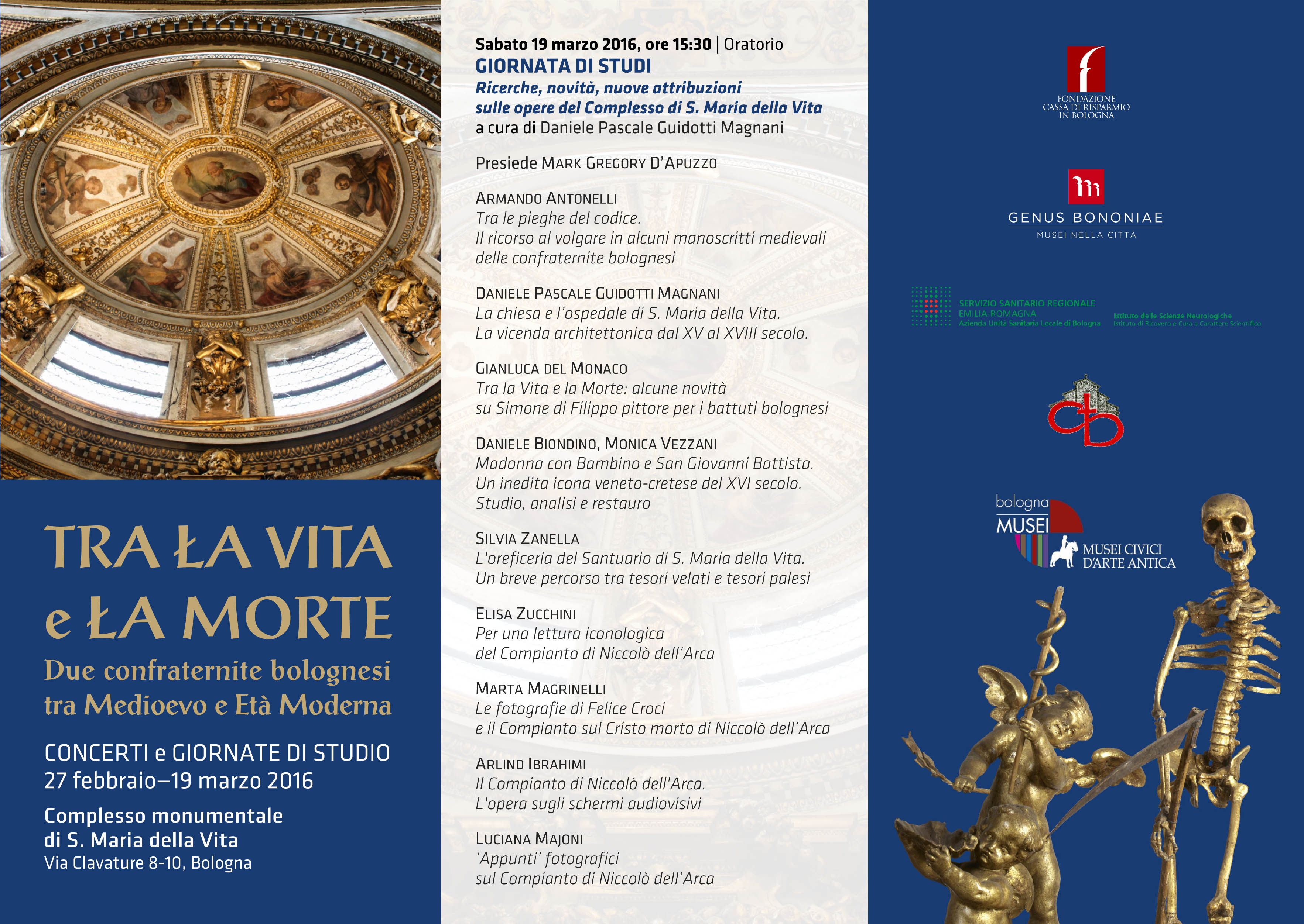 Tra la vita e la morte - Due confraternite bolognesi tra Medioevo e Età Moderna