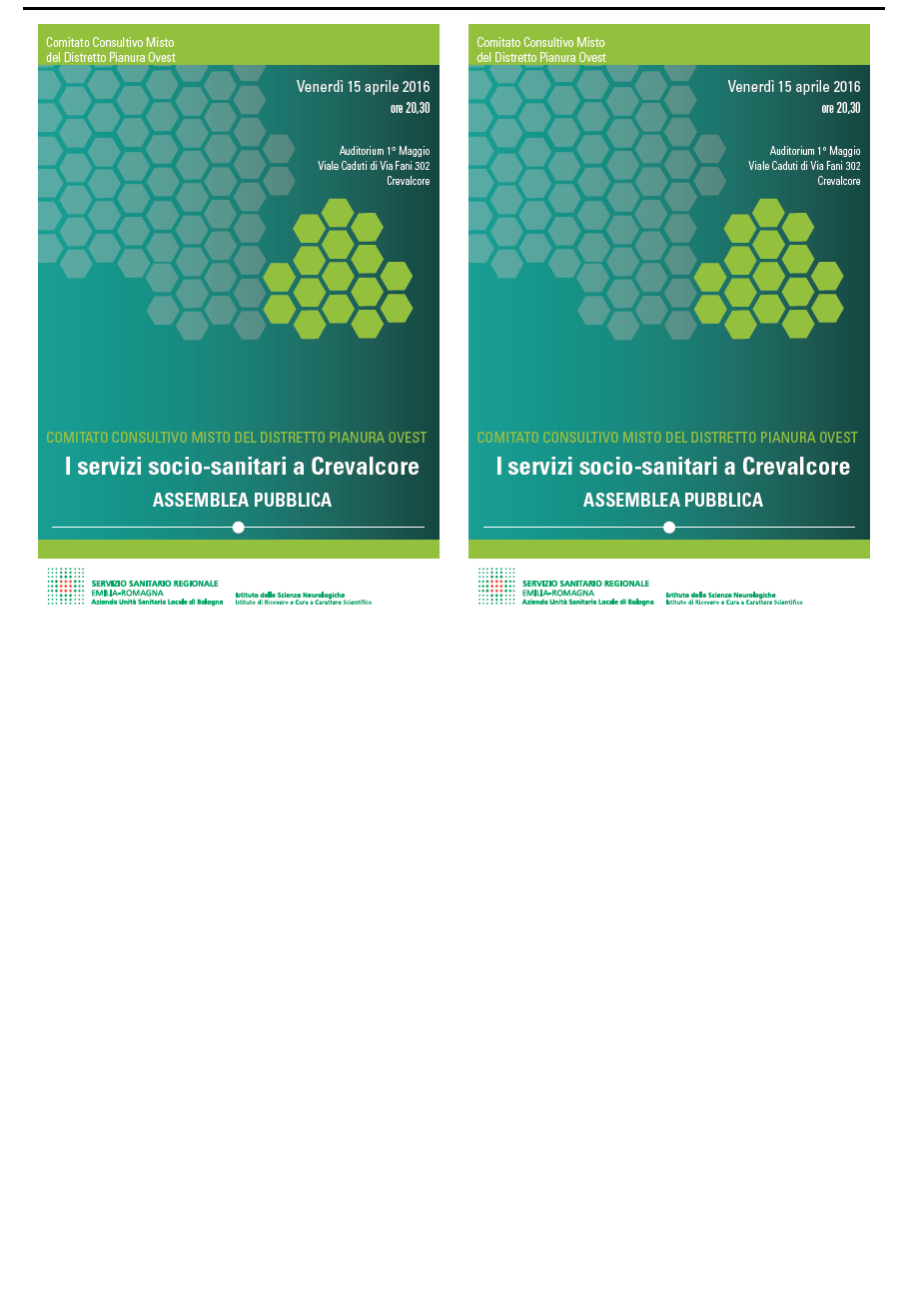 I servizi socio-sanitari a Crevalcore