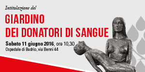 Intitolazione del Giardino dei Donatori di Sangue 