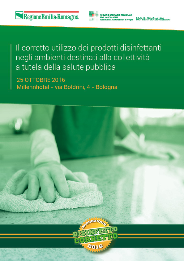 Il corretto utilizzo dei prodotti disinfettanti negli ambienti destinati alla collettività a tutela della salute pubblica