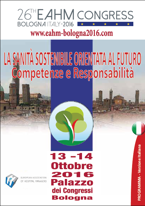 La Sanità Sostenibile orientata al Futuro. Competenze e Responsabilità