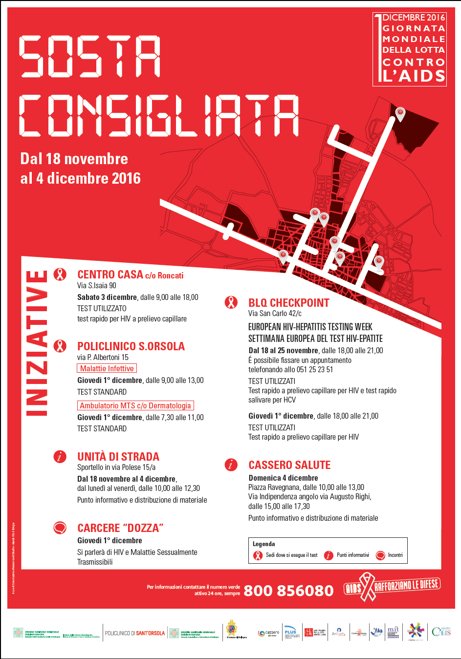 SOSTA CONSIGLIATA - Aids rafforziamo le difese