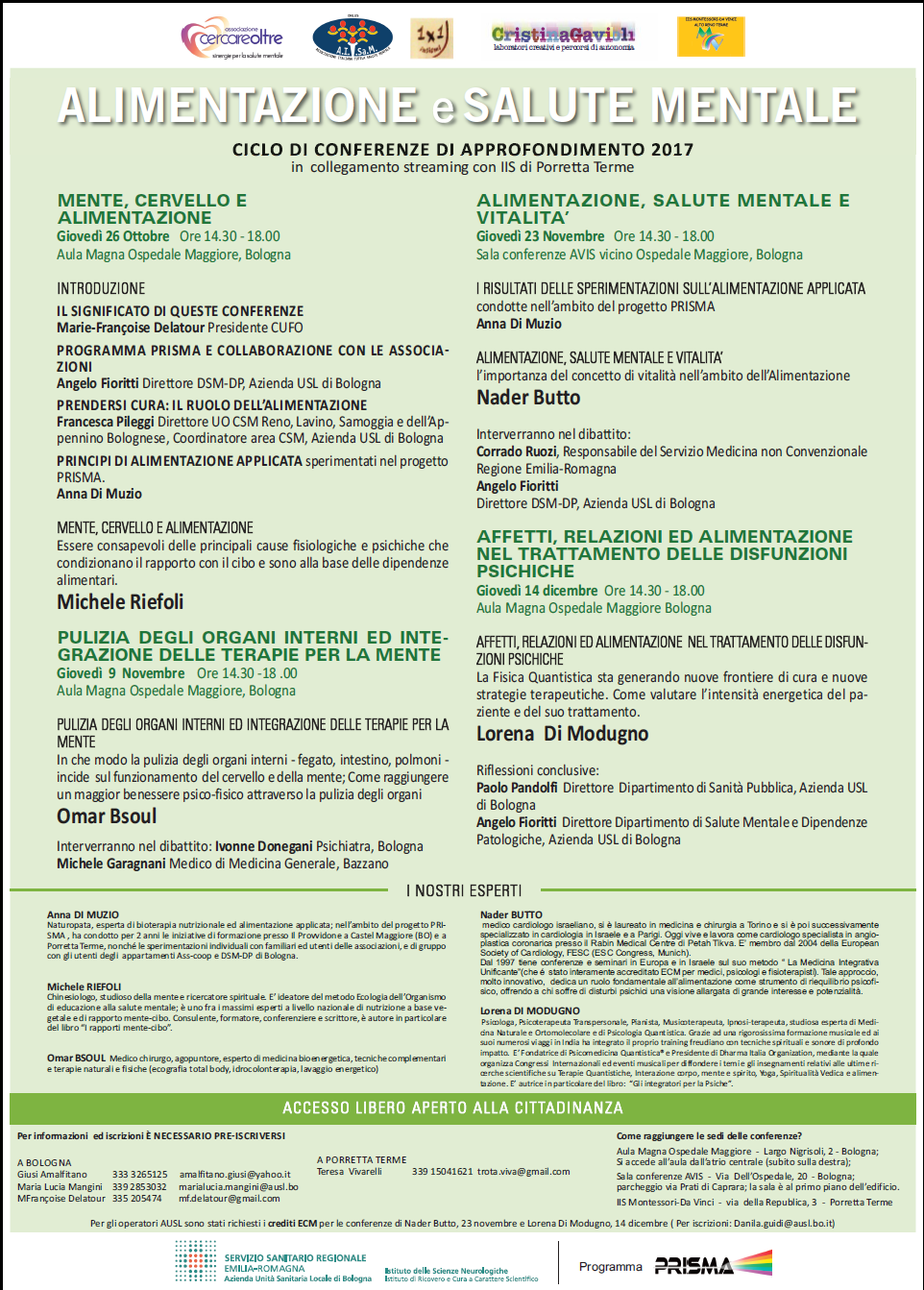 ALIMENTAZIONE, SALUTE MENTALE E VITALITA’