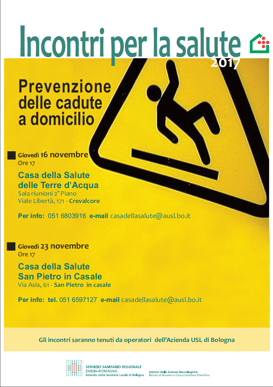 Prevenzione delle cadute a domicilio
