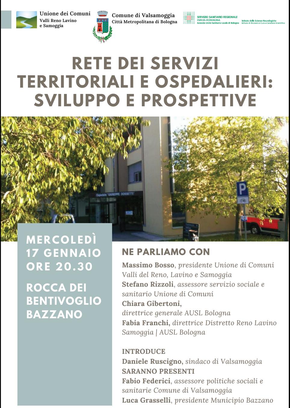 Rete dei Servizi Territoriali e Ospedalieri: sviluppo e prospettive