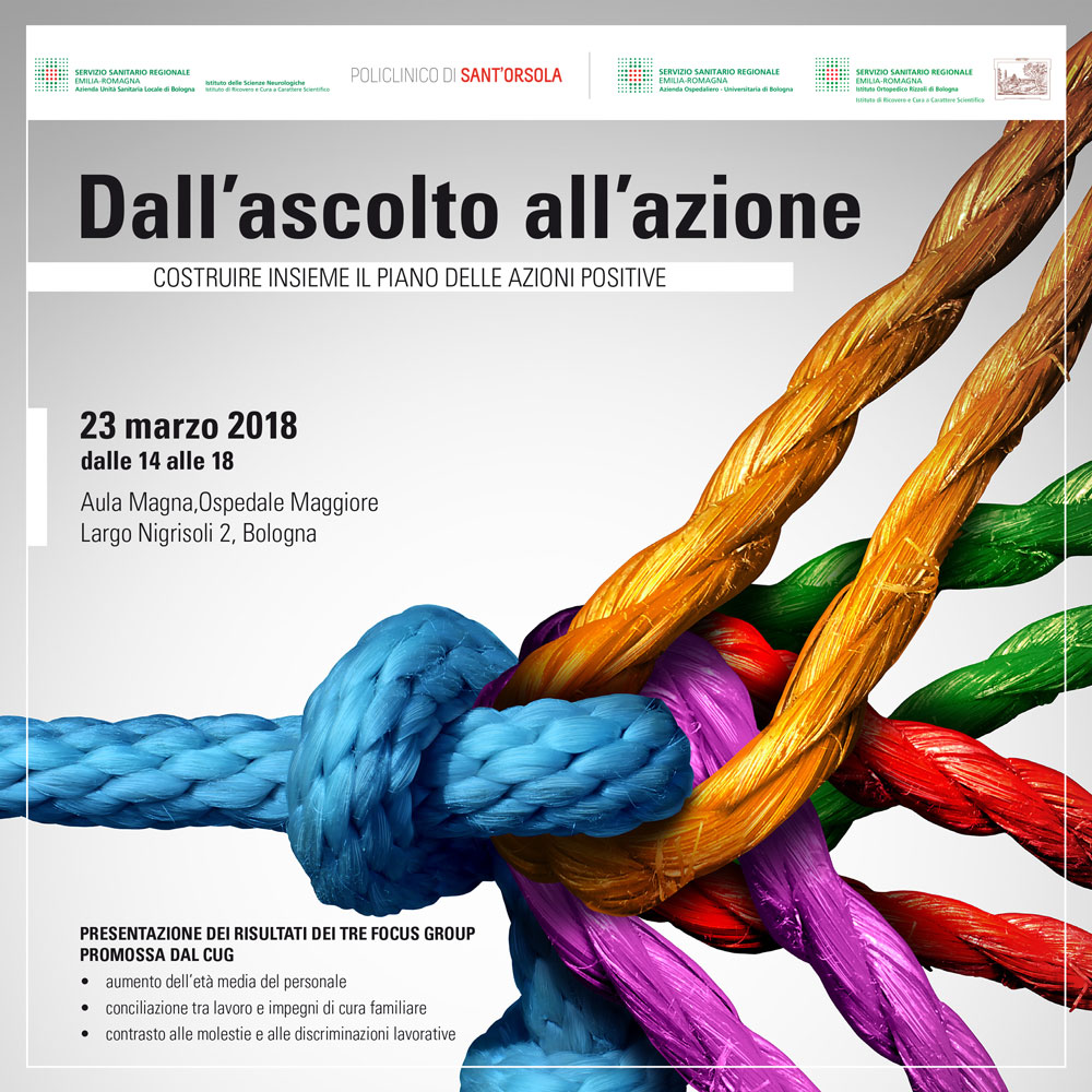 Dall’ascolto all’azione. Costruire insieme il Piano delle Azioni positive Dall’ascolto all’azione. Costruire insieme il Piano delle Azioni positive