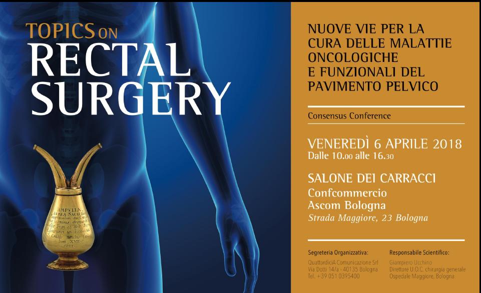 Topics on Rectal Surgery 