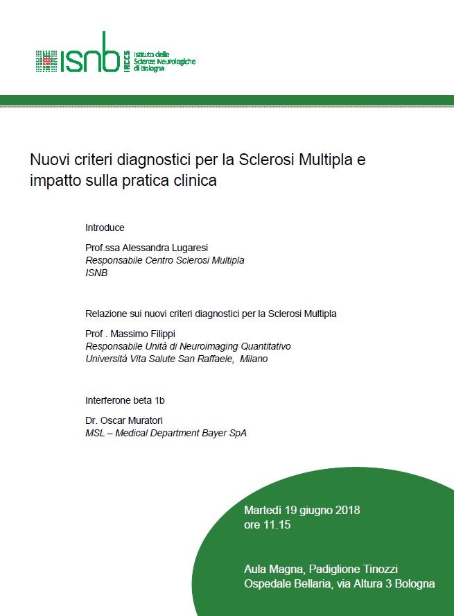 Nuovi criteri diagnostici per la Sclerosi Multipla e impatto sulla pratica clinica