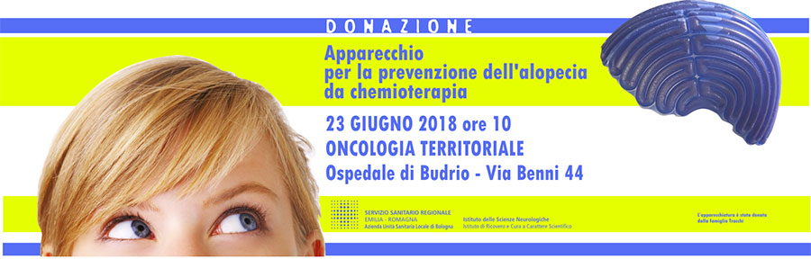 Donazione di un apparecchio per la prevenzione dell'alopecia da chemioterapia