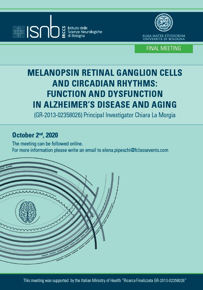 Melanopsin retinal ganglion cells and circadian rhythms: function and dysfunction in Alzheimer's disease and aging