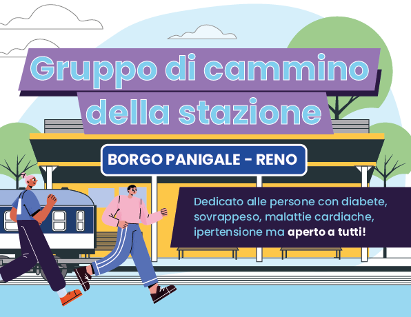 Gruppo di cammino della stazione Borgo Panigale - Reno