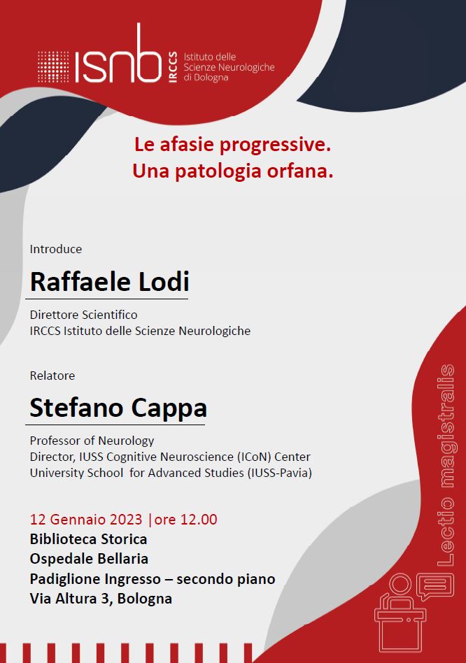 Le afasie progessive. Una patologia orfana.