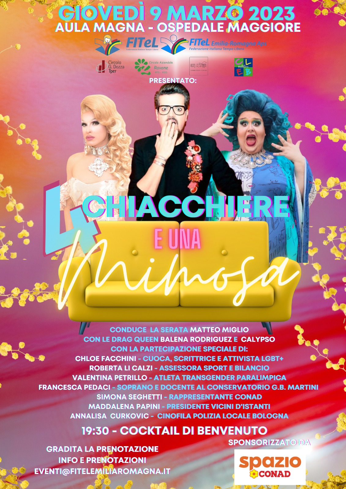 Quattro chiacchere e una mimosa