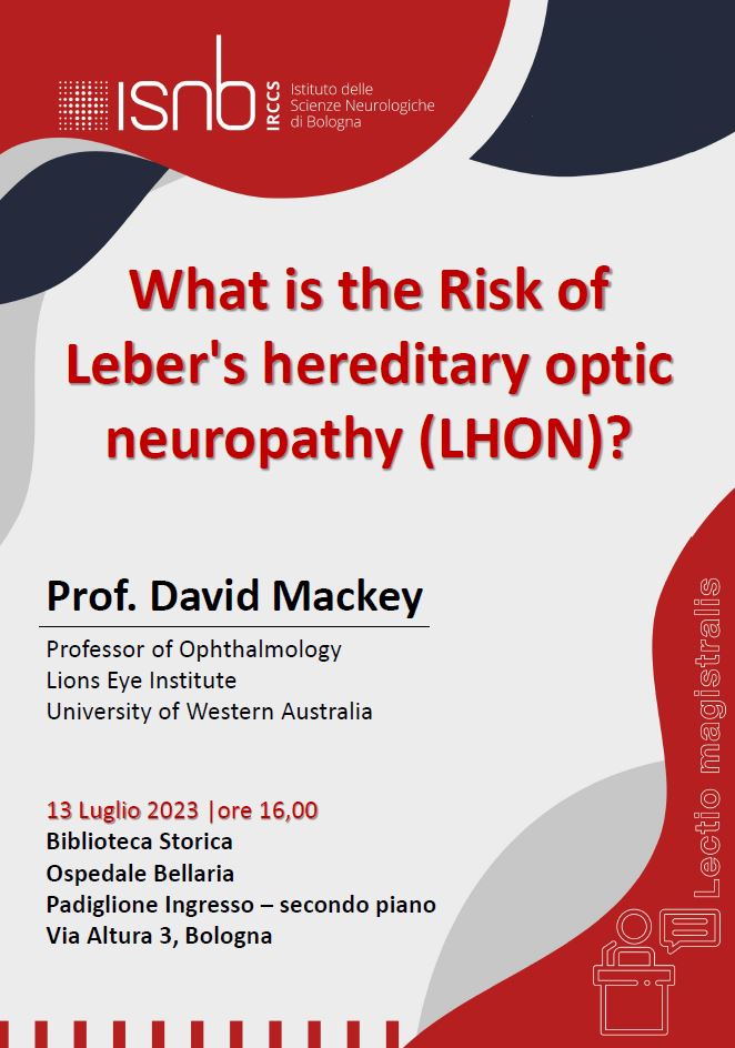 What is the Risk of  Leber's hereditary optic neuropathy (LHON)?
