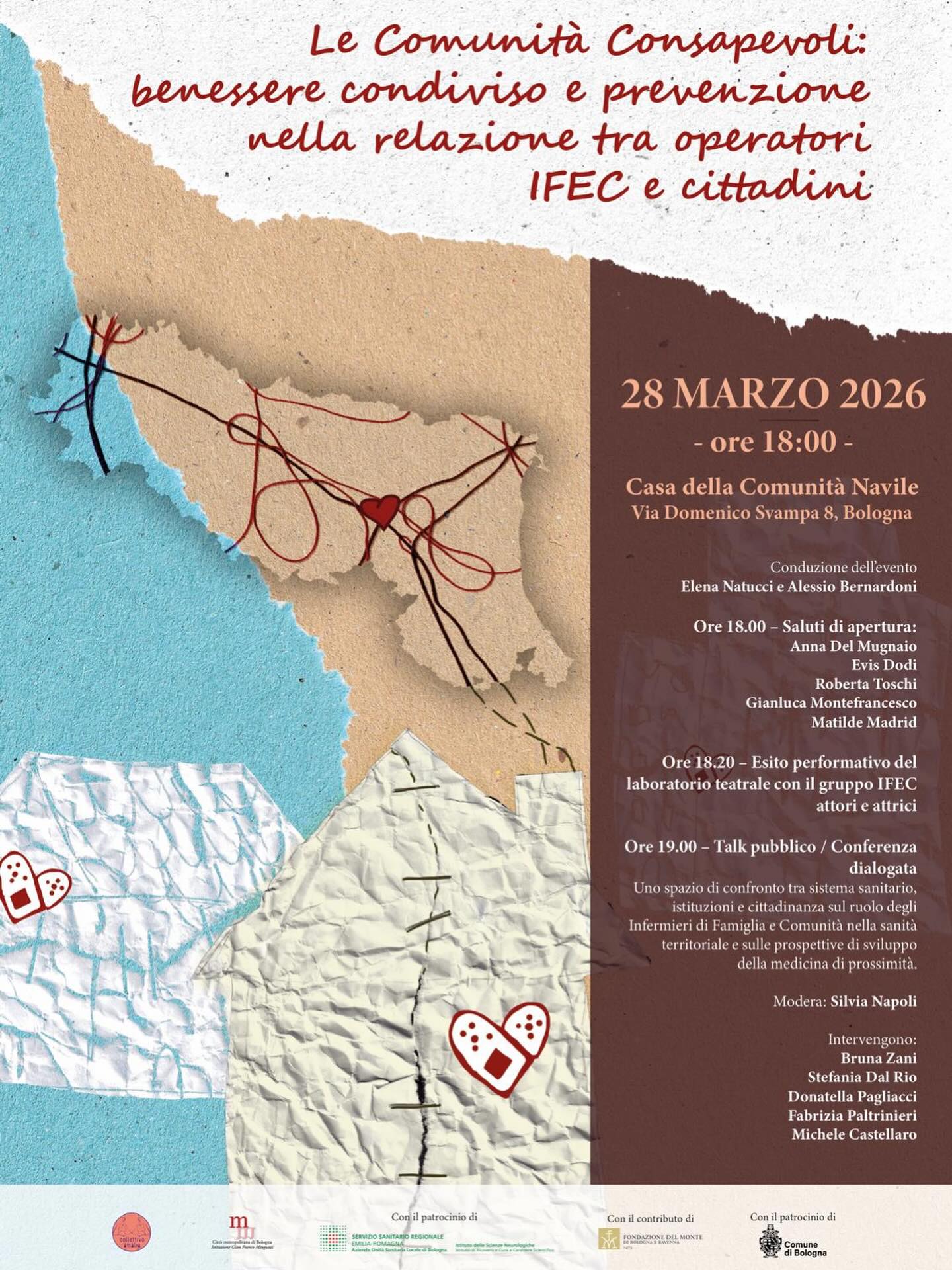 Le Comunità Consapevoli: benessere condiviso e prevenzione nella relazione tra operatori IFEC e cittadini